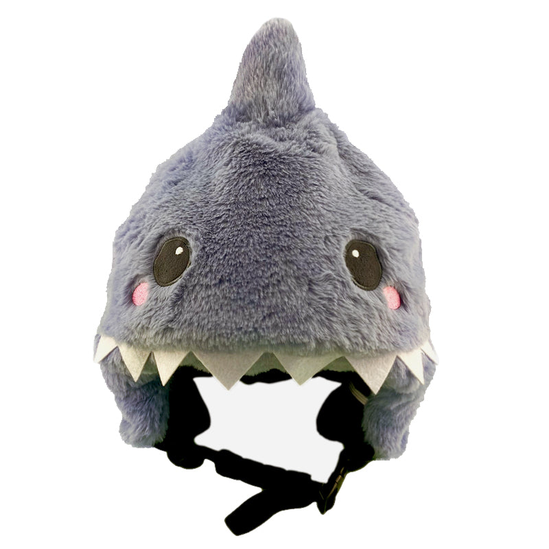 snow cartoon riding hat
