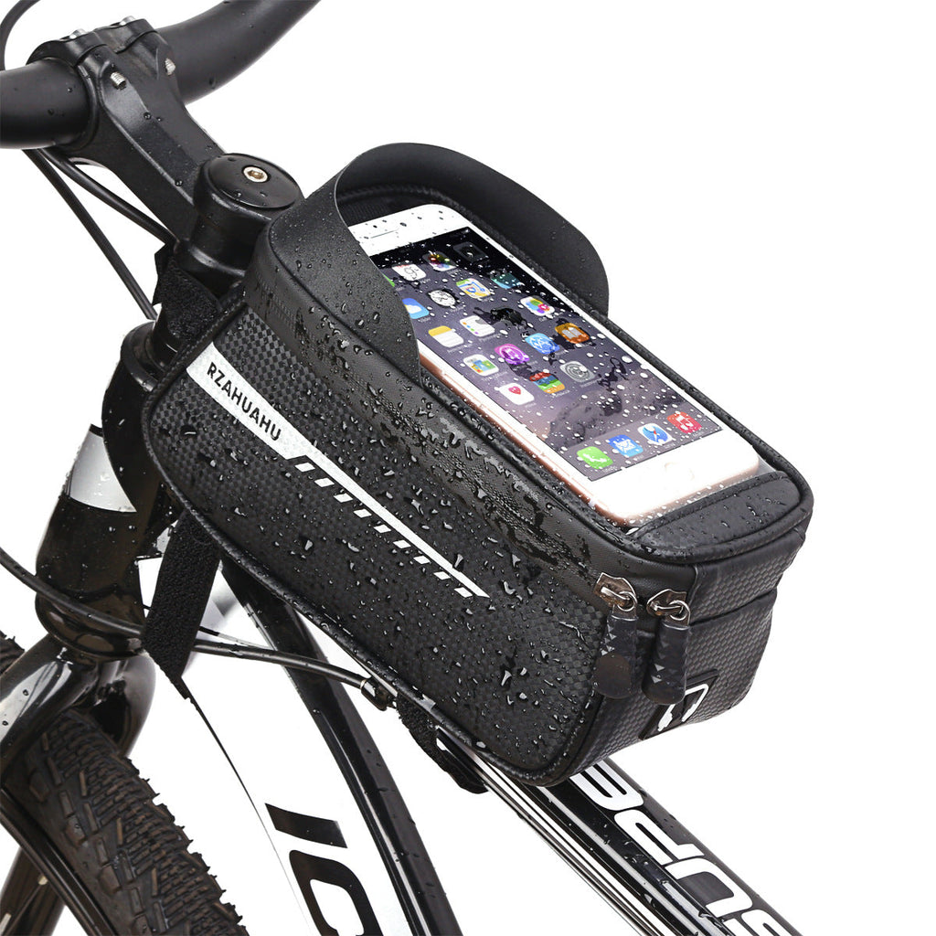 waterproof mountain bike top tube bag