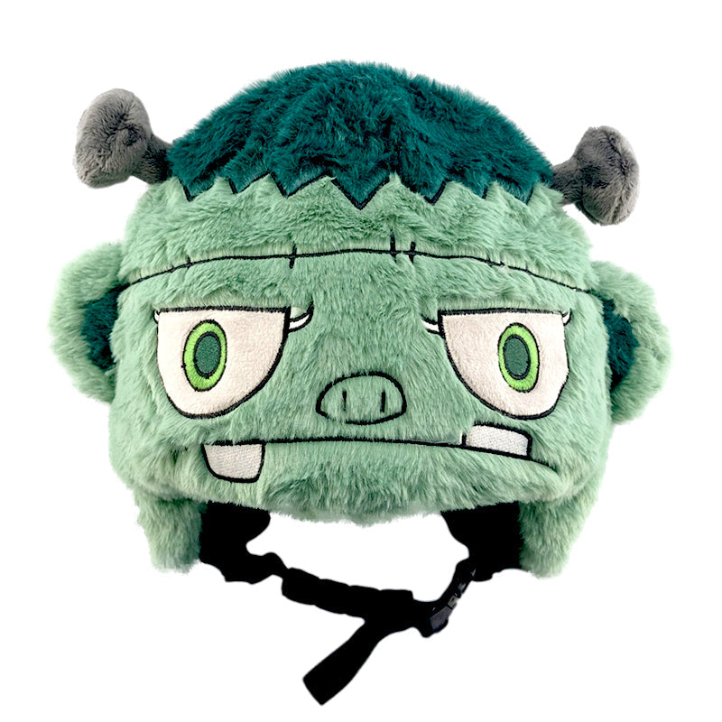 snow cartoon riding hat