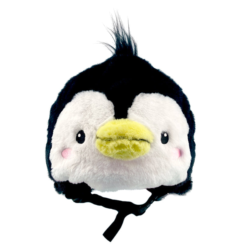 snow cartoon riding hat