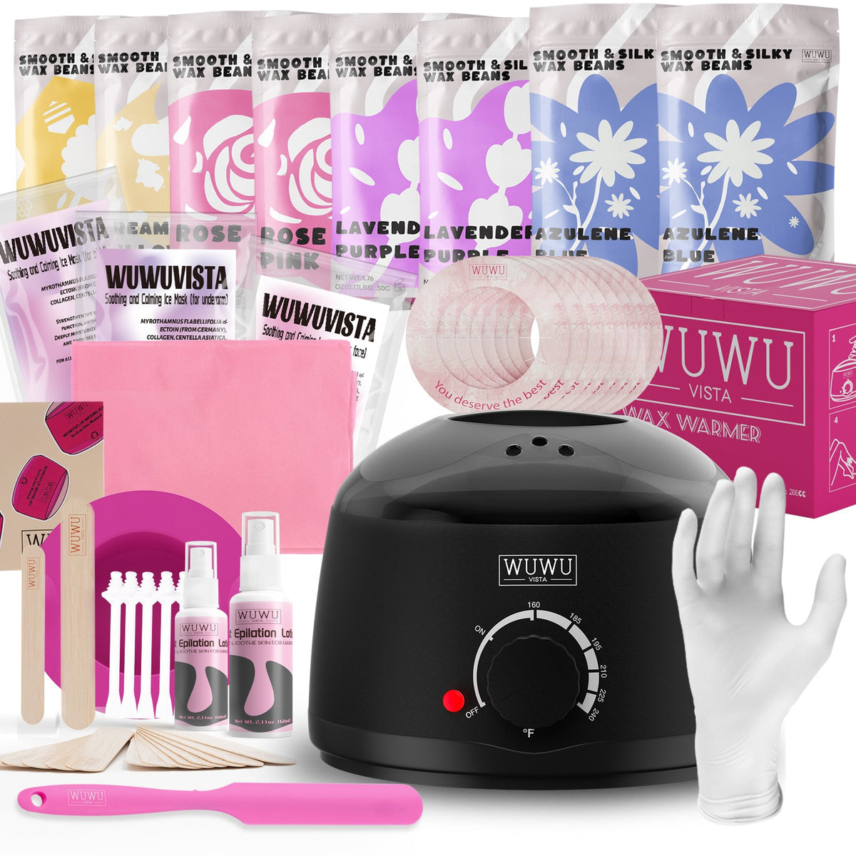 professional waxing kit for sensitive skin