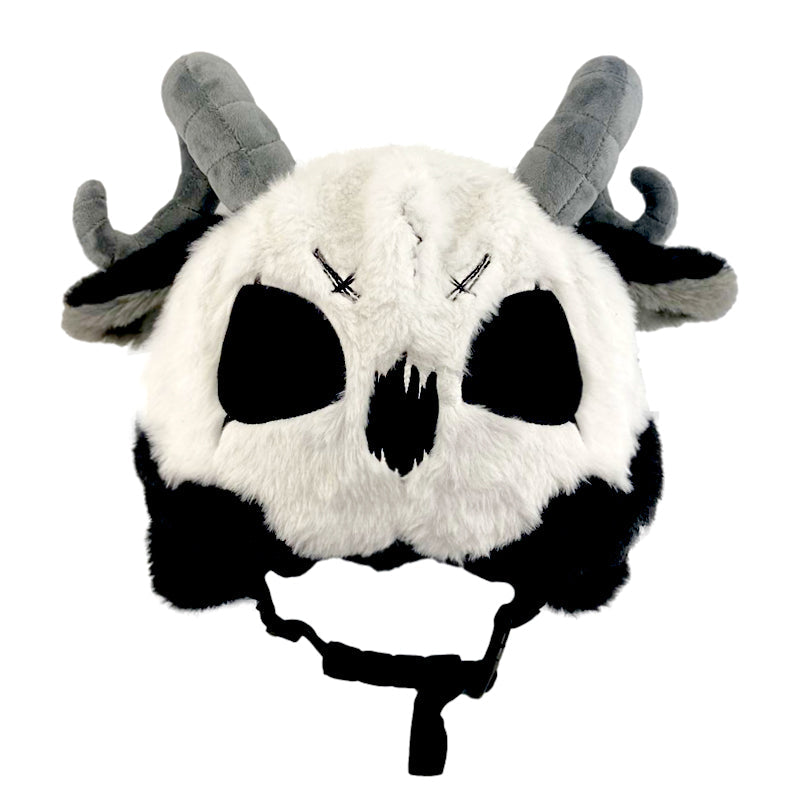 snow cartoon riding hat