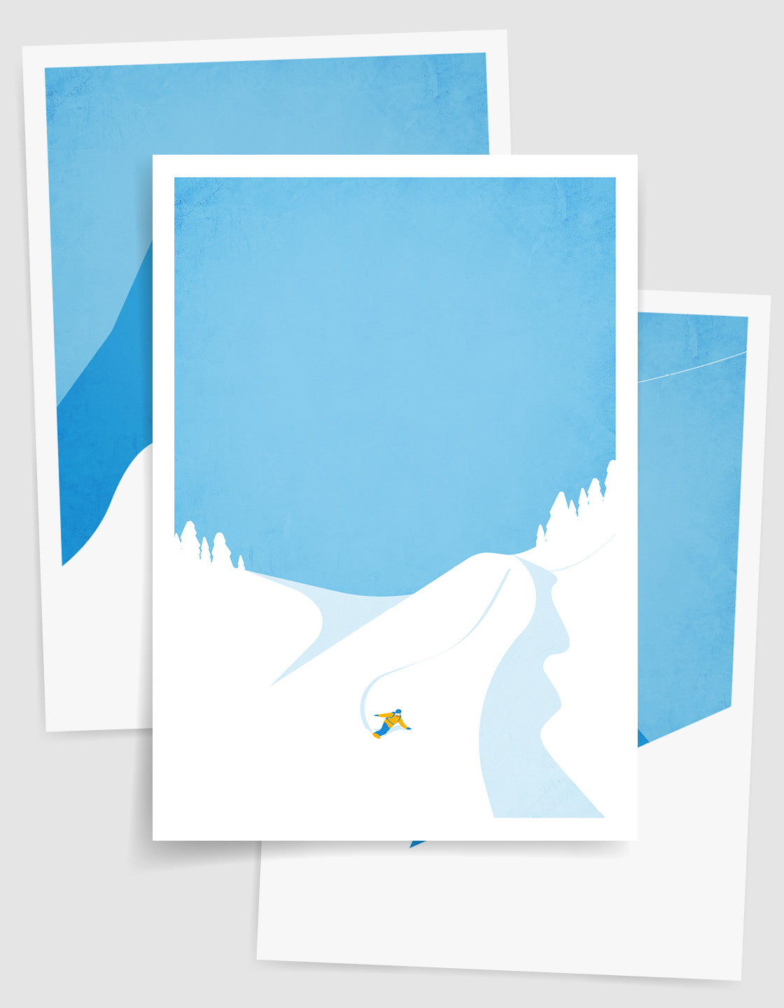 Snowboard gallery wall