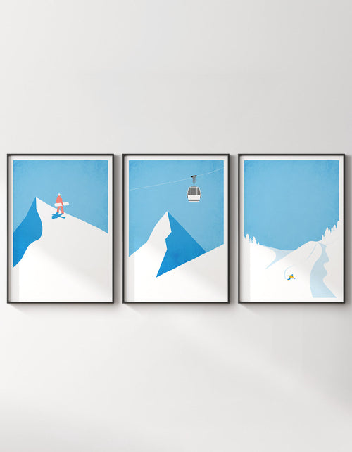 Snowboard gallery wall